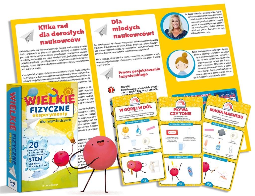 

Wielkie fizyczne eksperymenty dla najmłodszych!