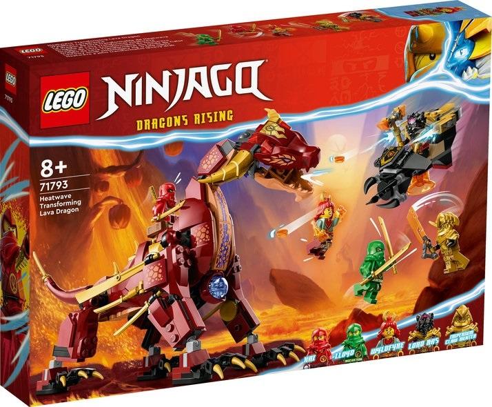 

Lego Ninjago 71793 Lawowy smok zmieniający się