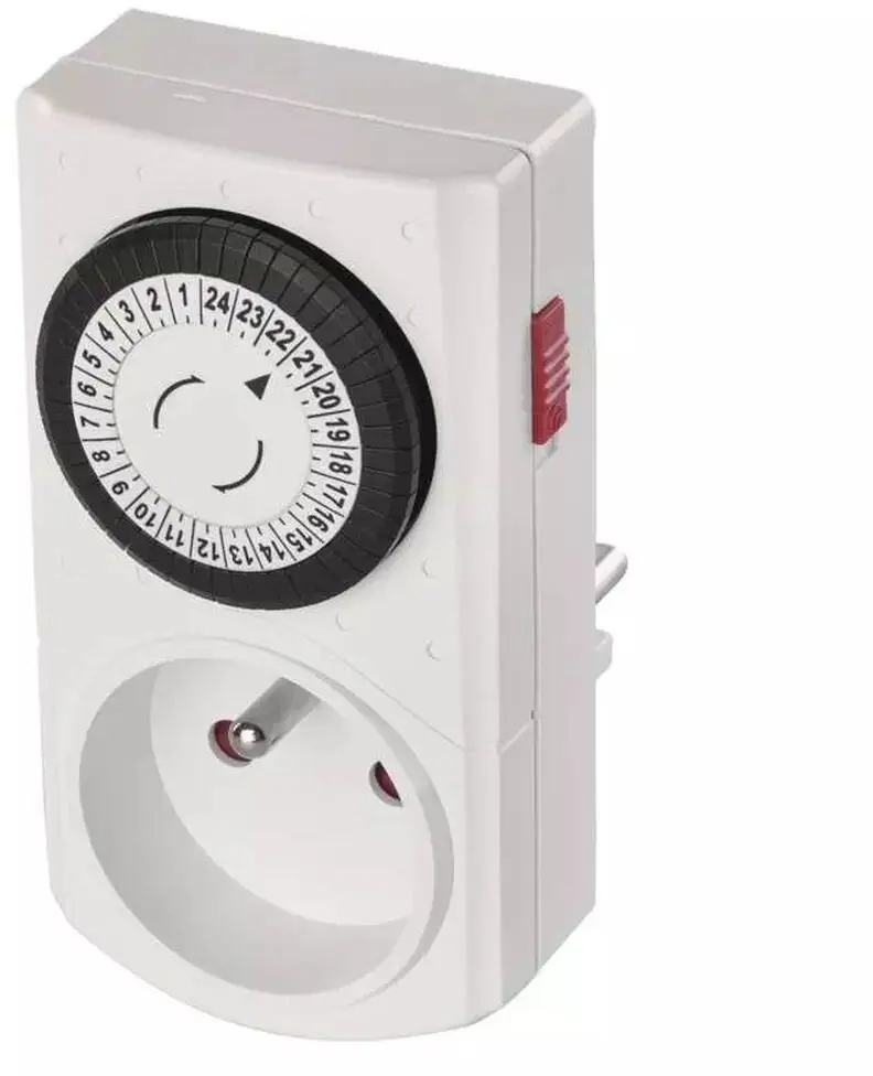 MECHANICZNY PROGRAMATOR CZASOWY EMOS P5504 15FD/3A BIAŁY Model 15FD/3A