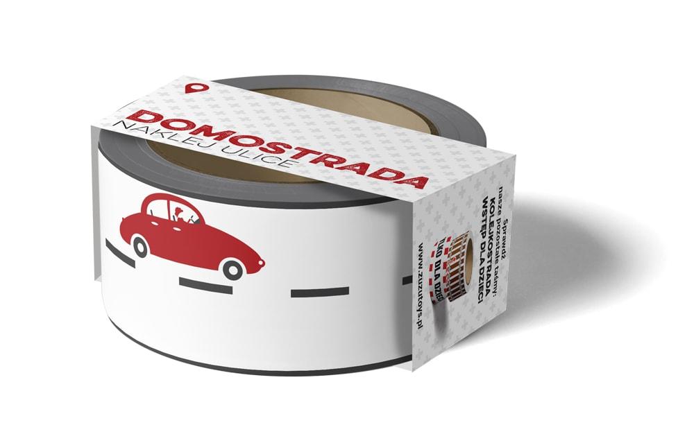

Taśma Domostrada naklej ulice Zuzu Toys