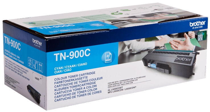Toner Brother TN900C modrý (cyan)