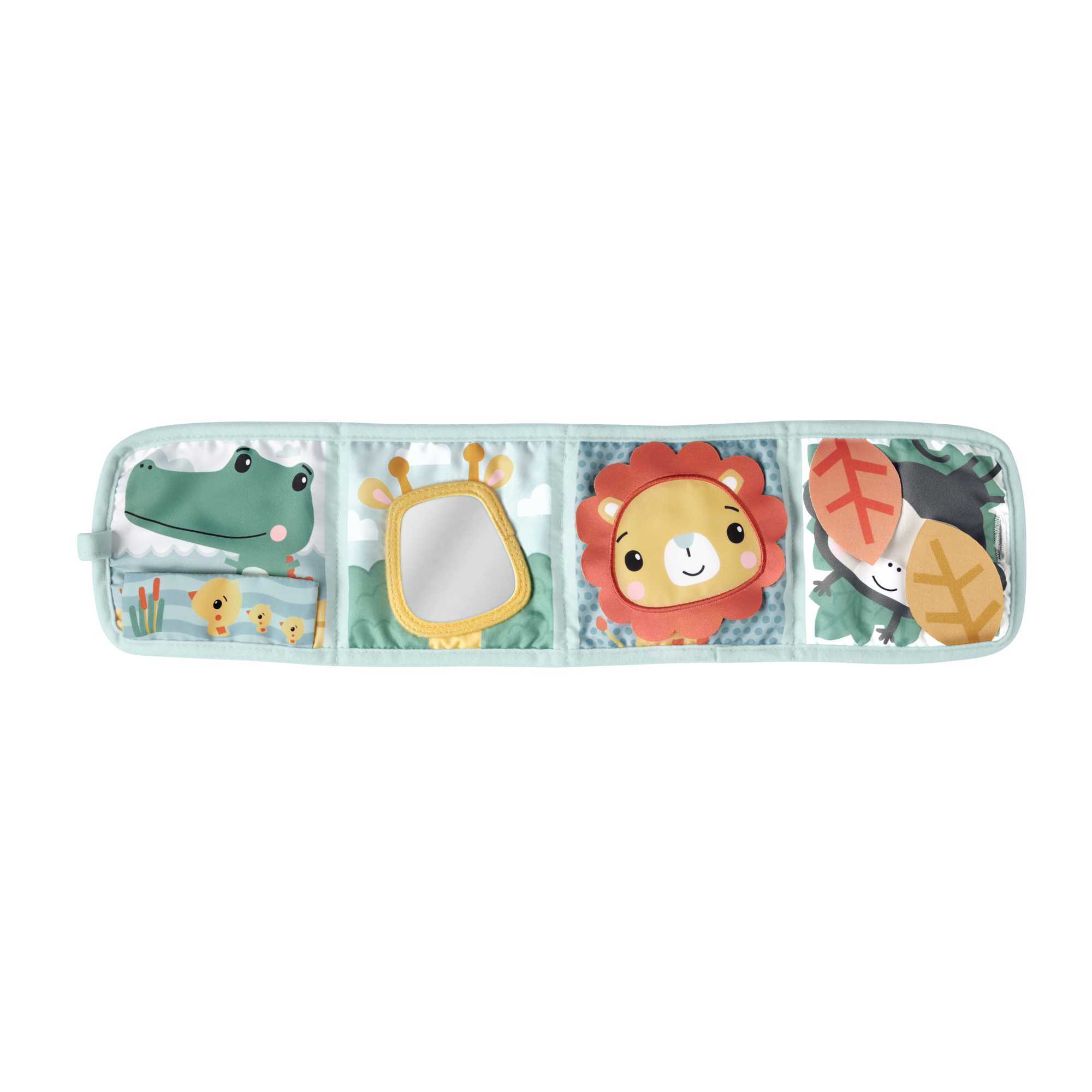 FISHER PRICE AKTYWIZUJĄCA KSIĄŻECZKA Panel SENSORYCZNY Marka Fisher-Price