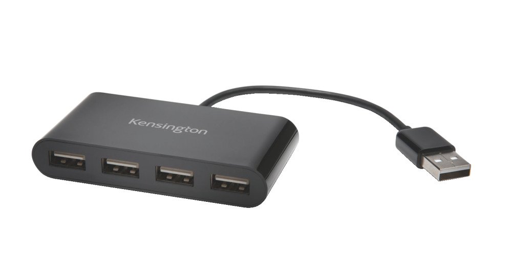Usb Hub Kensington 4x Usb-a 2.0 (K39120EU)