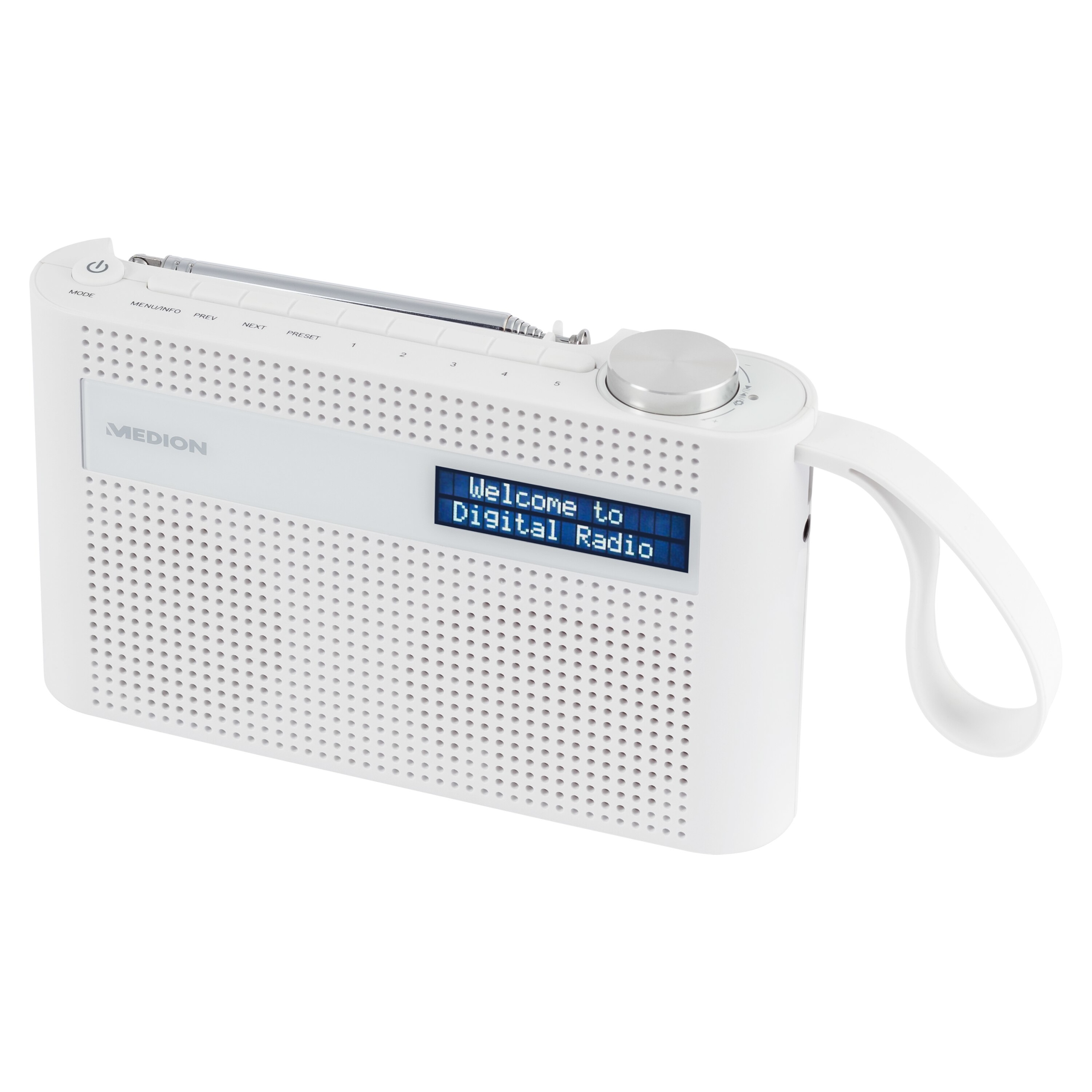 Radio sieciowo-bateryjne DAB+, FM Medion md43023 Marka Medion