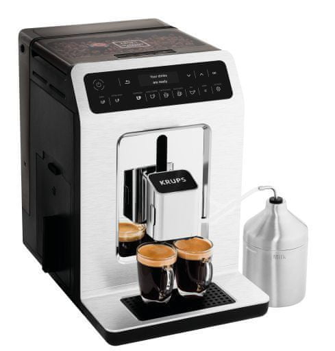 Automatyczny ekspres ciśnieniowy Krups EA891C 1450W srebrny/szary