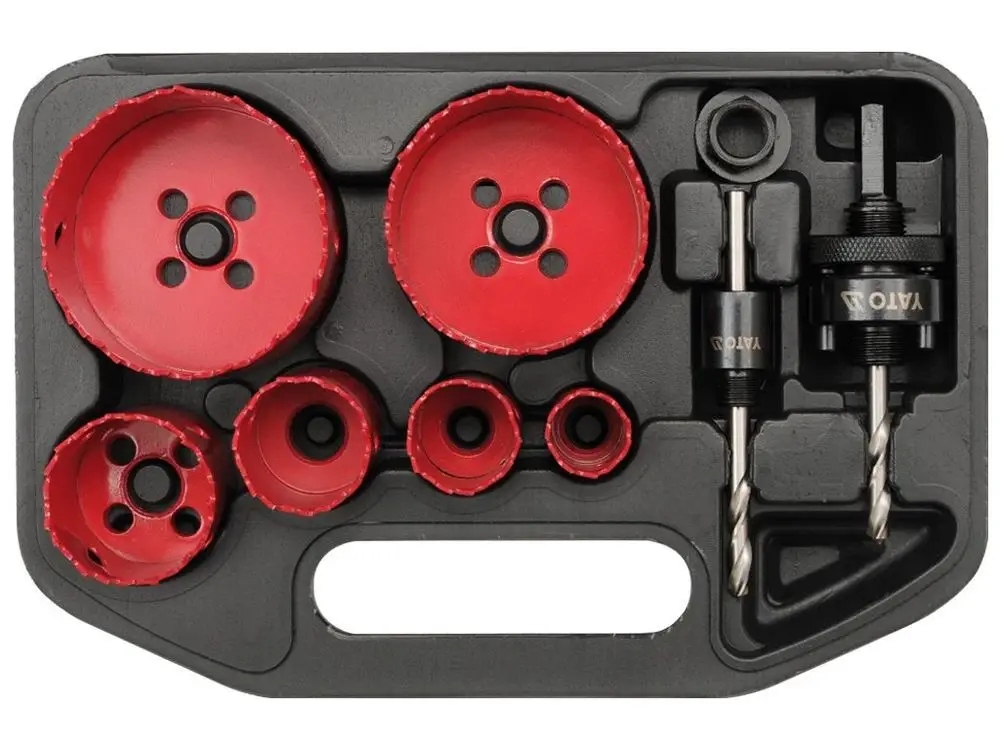 Zestaw otwornic dla elektryków Yato 8CZ. 22-73MM YT-3380