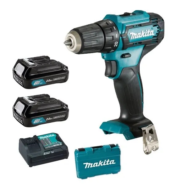 Makita Wiertarko-wkrętarka 12V 30/14Nm 2x2,0Ah DF333DSAE