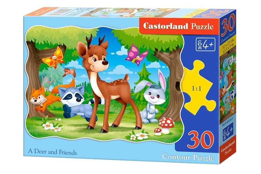 

Puzzle 30 el. Jelonek i przyjaciele Castor 03570