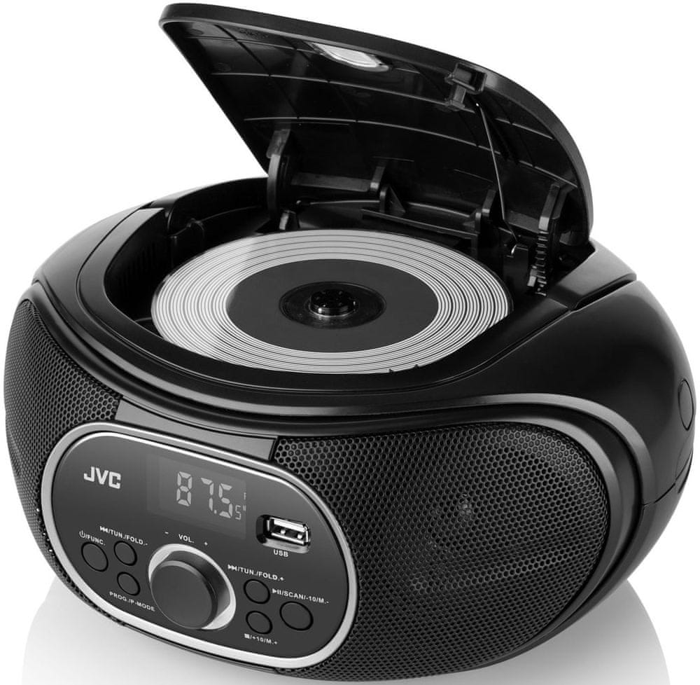 CD-плеер JVC RDE221B Black Type single-disc
