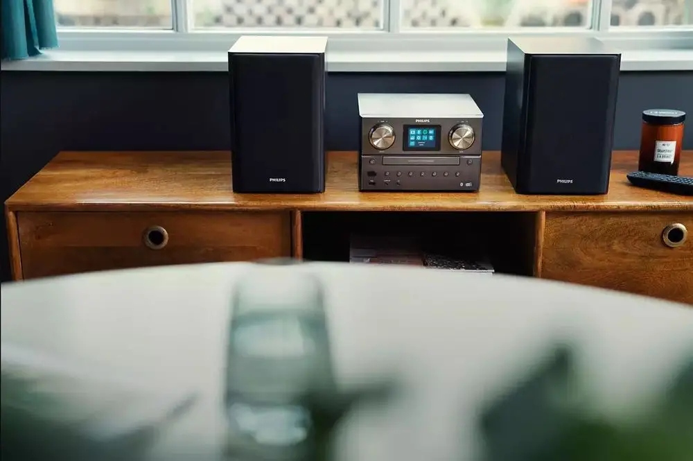 WIEŻA PHILIPS TAM8905/10 CD BT WIFI FM DAB+ Czarny Radio DAB FM internetowe