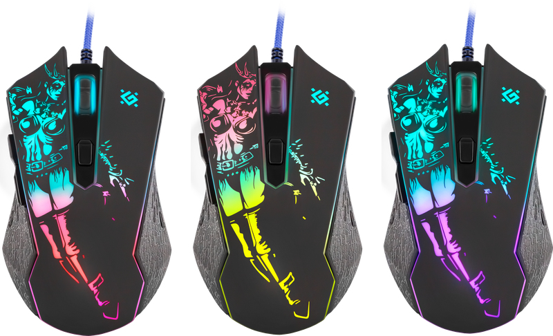 MYSZ DEFENDER GM-933 SIN'SISTER OPTIC 7200dpi 6P — 16