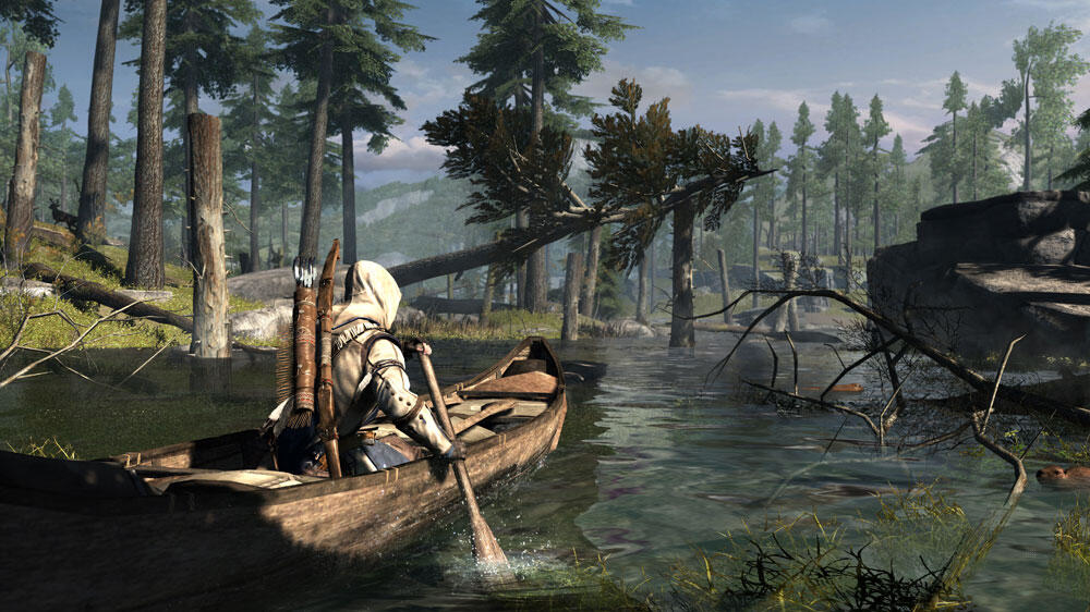 ASSASSIN'S CREED III XBOX 360 Tryb gry singleplayer