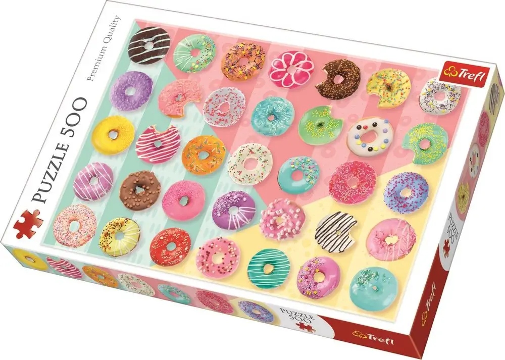 

Puzzle 500 el. Donaty Trefl 37334
