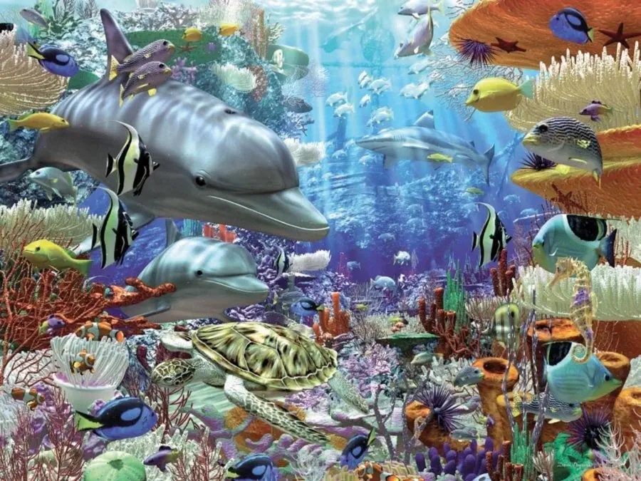 Puzzle Życie Pod Wodą 3000El. Ravensburger 17027