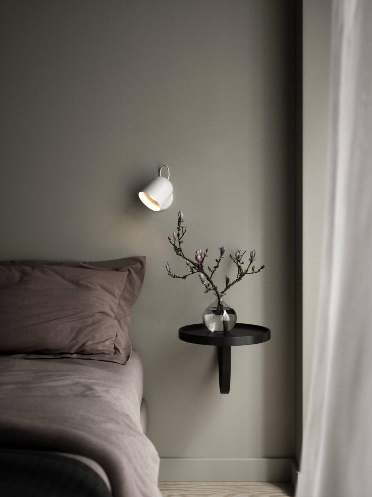 Nástenné svietidlo Angle Usb Magnetické Nordlux sivá/biela GU10 25W max