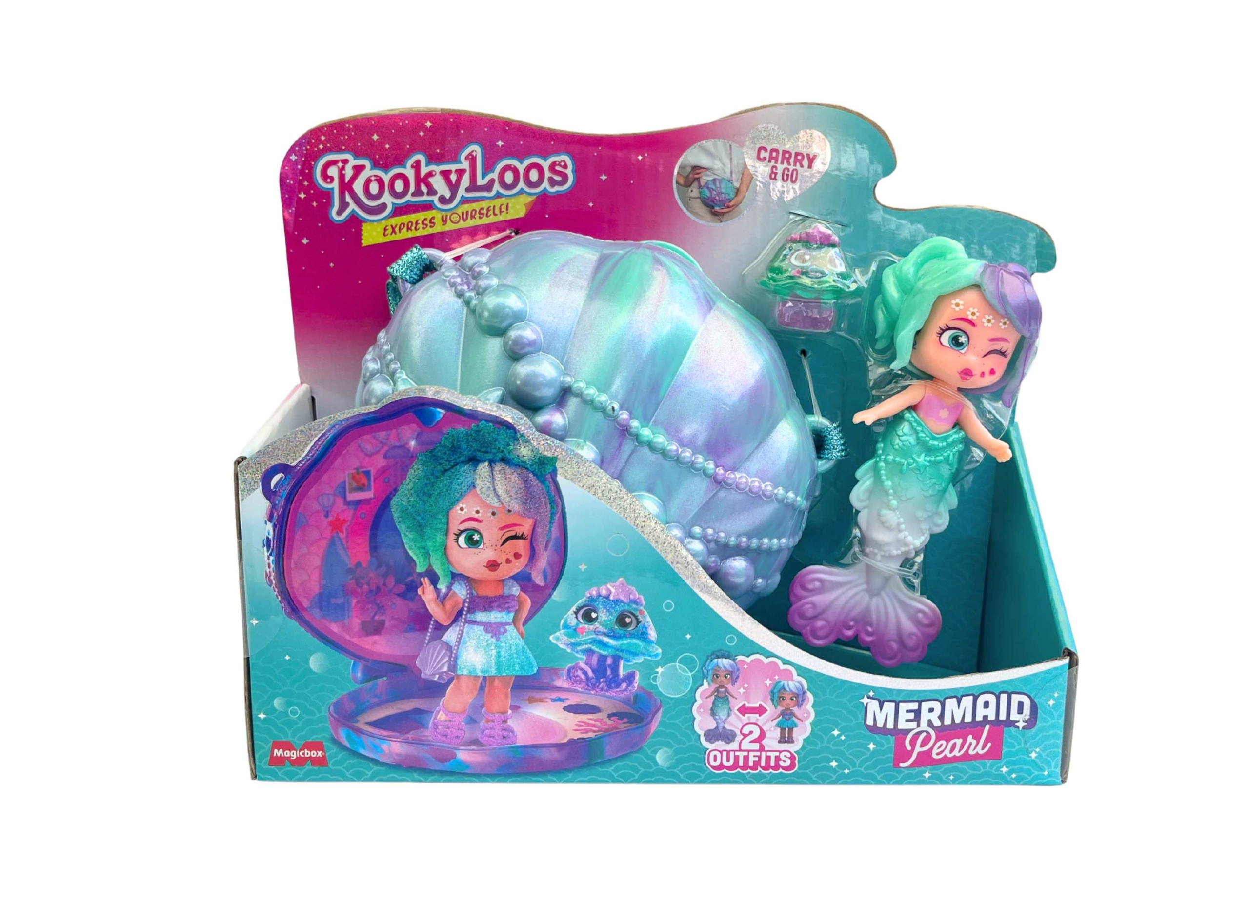 Kookyloos Kooky Laleczka Syrenka Mermaids Pearl