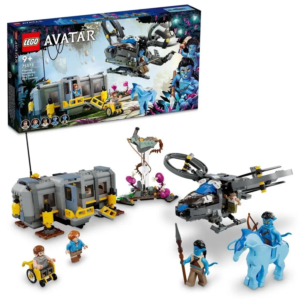 LEGO Avatar 75573 летающие горы: позиция 26 и Samson ZPZ