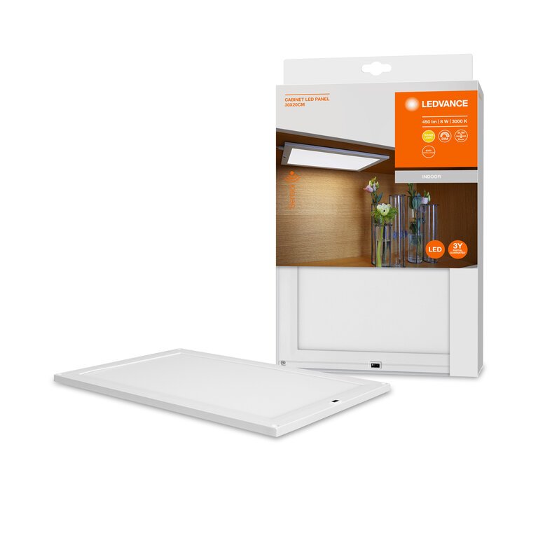 Podskříňková Led lampa 7.5W 450lm 3000K s pohybovým senzorem 30x20cm Ledvance