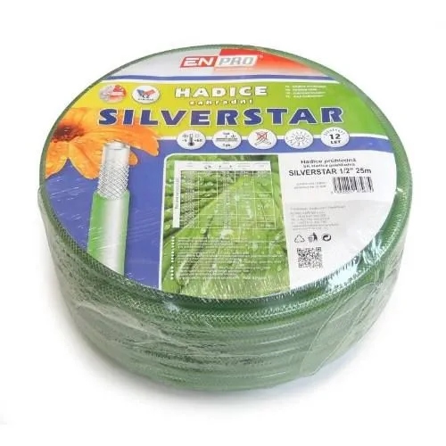 Zahradní hadice Enpro průhledná Silverstar 1/2 25 m