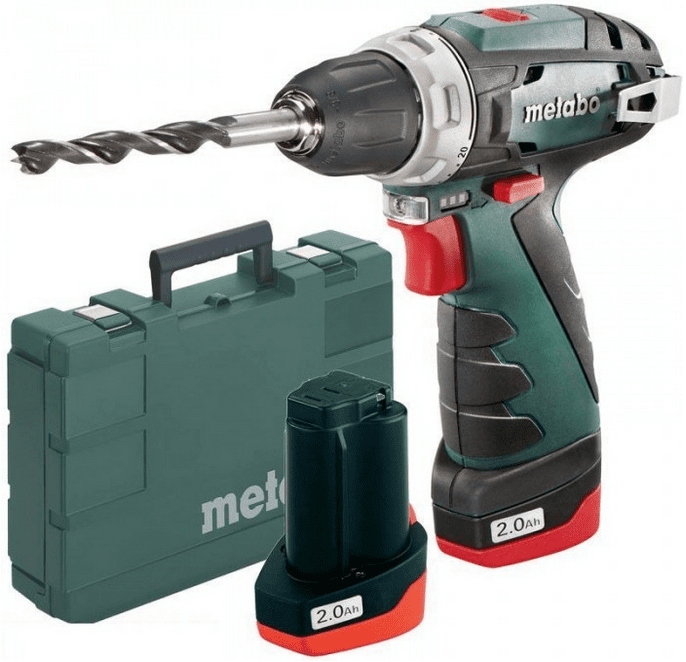 Metabo Aku Vrtačka 10,8V 34/17Nm 2x2,0Ah Kufr Powermaxx Bs Basi