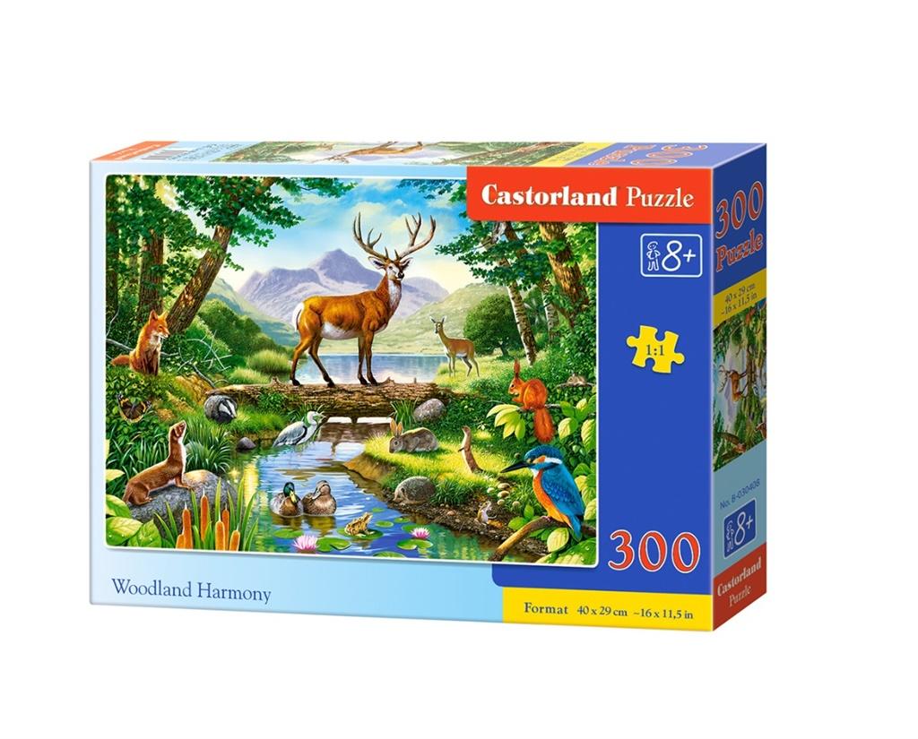 

Puzzle Castorland 300 szt. Woodland Harmony 030408