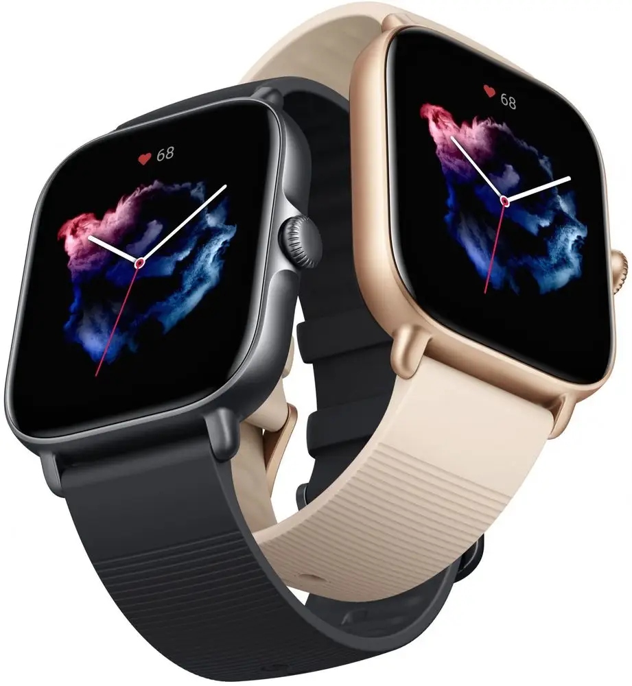 Amazfit GTS 3 Black Smartwatch Kolor czarny