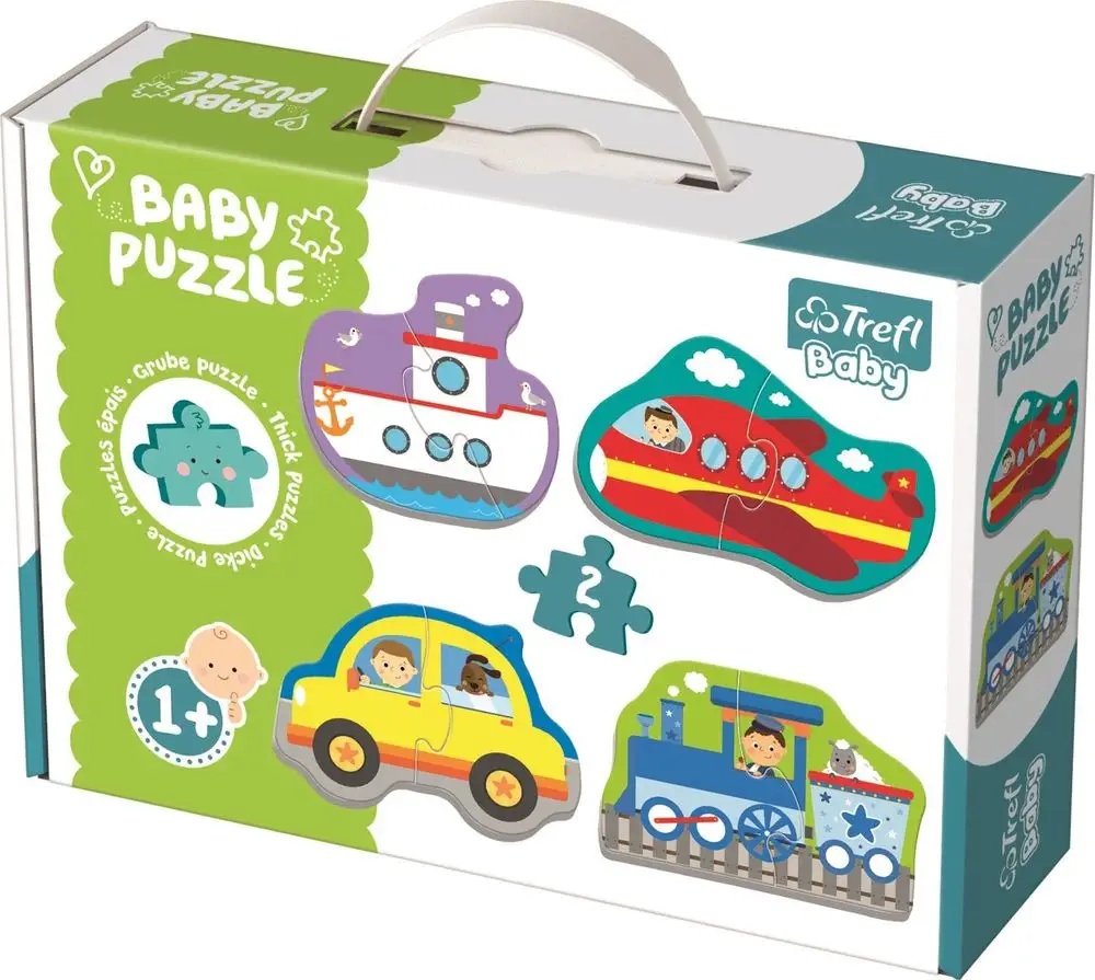 

Puzzle Baby Classic Pojazdy transportowe 36075
