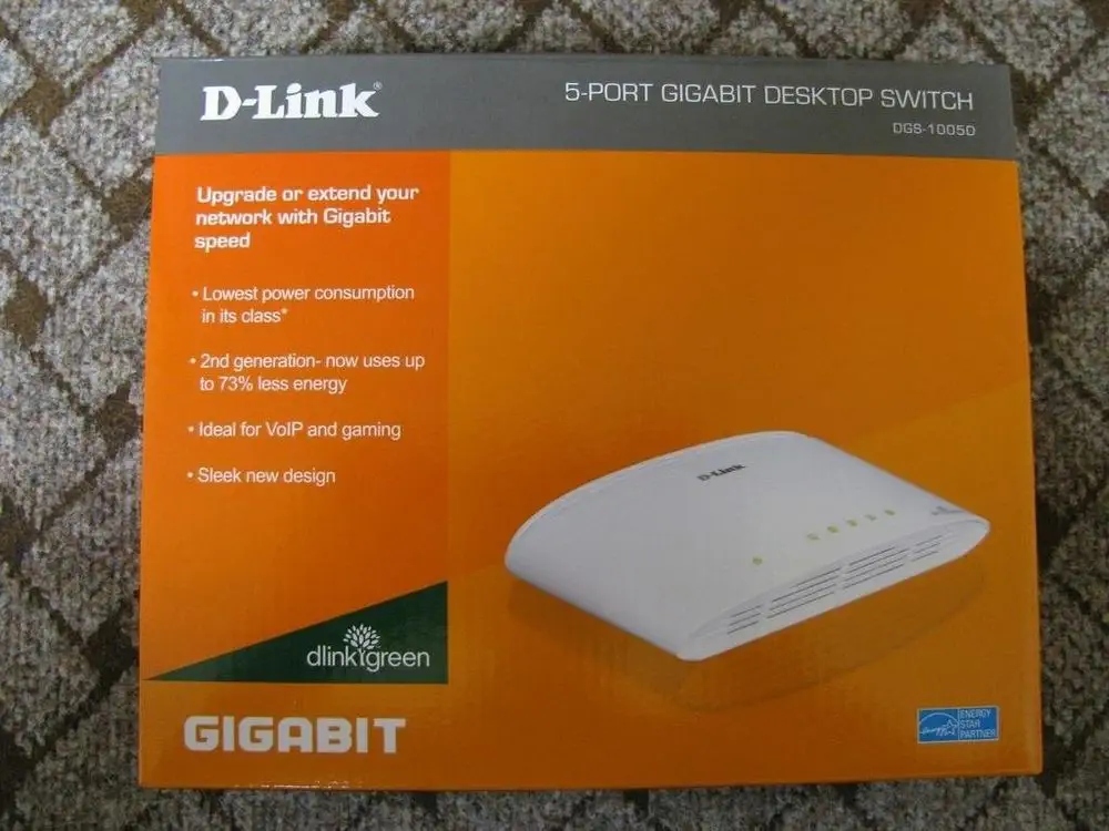 D-LINK Switch 5 x 1000/100/10Mbps, Pulpit, Auto-Negotiation — 13