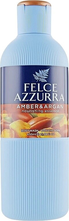 Felce Azzurra Amber& Argan Żel pod Prysznic 650 ml — 4