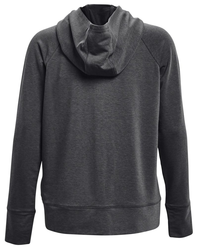 Mikina Under Armour šedá rozepínací s kapucí Xs