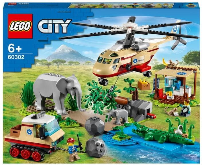 Lego City 60302 Na záchranu divokých zvířat