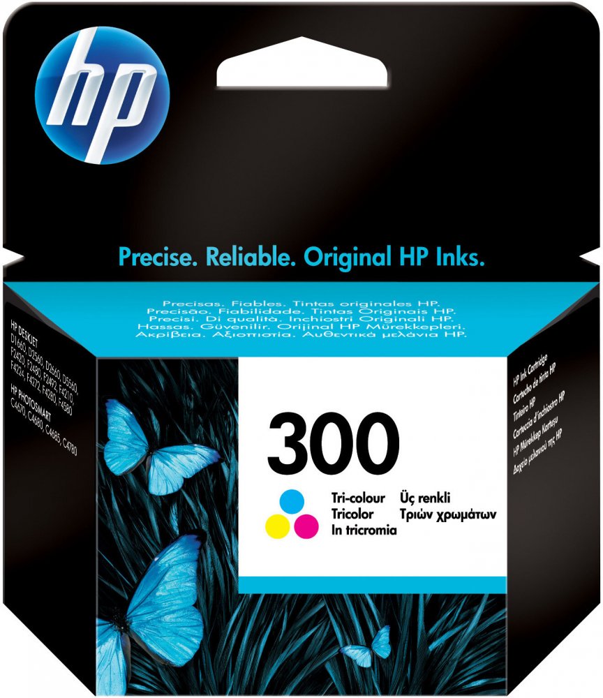Hp (300) CC643EE ink. náplň barevna originál