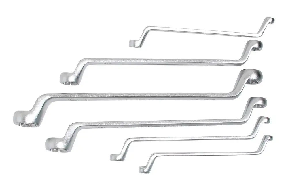 Kľúče Torx E6-E24, ohnuté, 6 ks