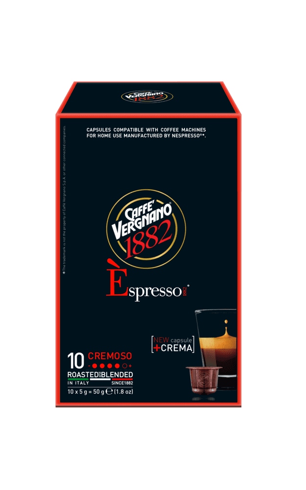 Kapsułki Caffè Vergnano Nespresso Cremoso 10 szt. 14941215368 Allegro.pl