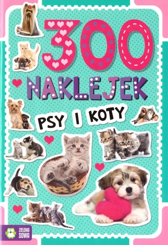 

300 Naklejek Psy I Koty Dla Dzieci Do Naklejania