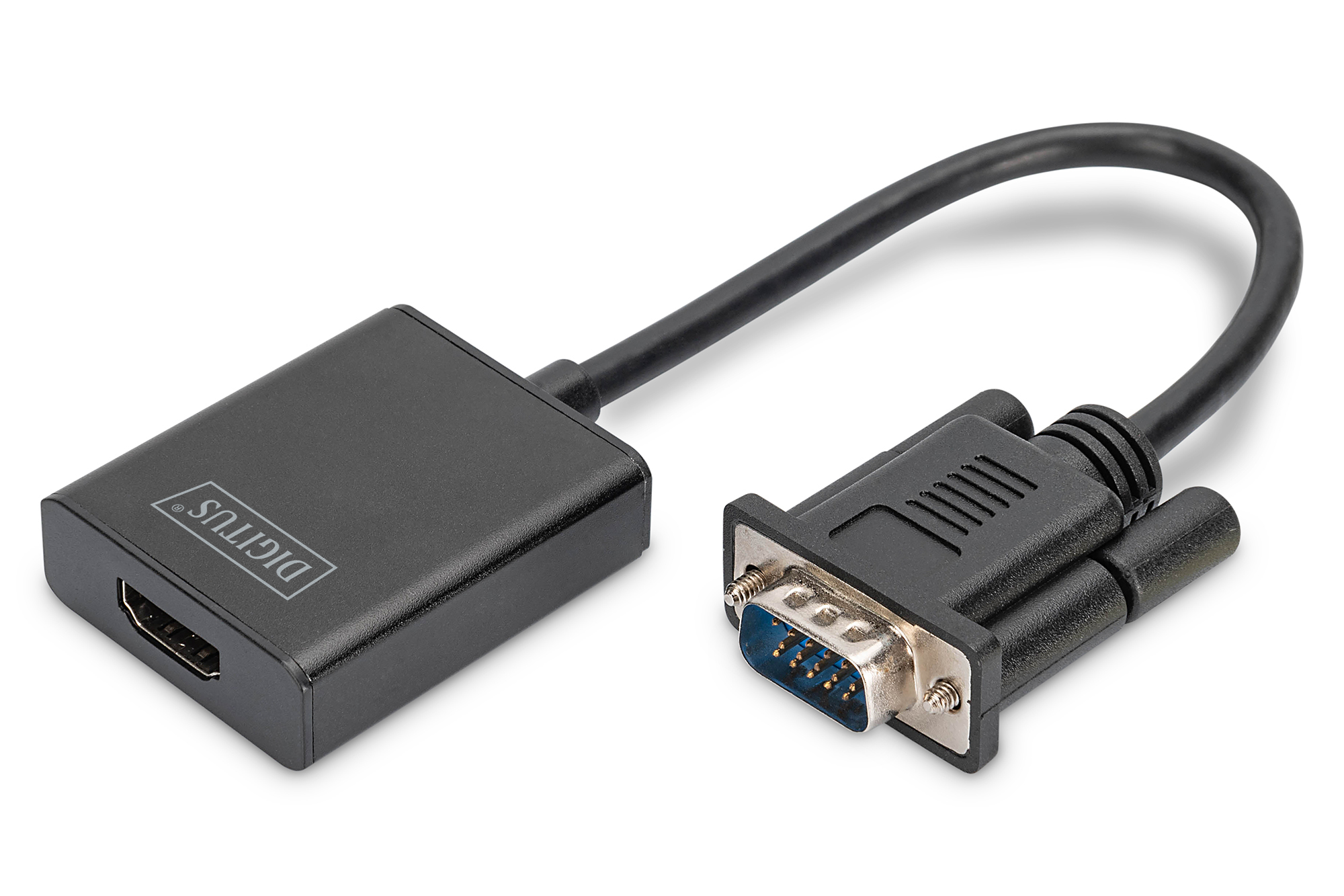 Kabel D-Sub (VGA) DIGITUS Konwerter VGA – HDMI 0 m
