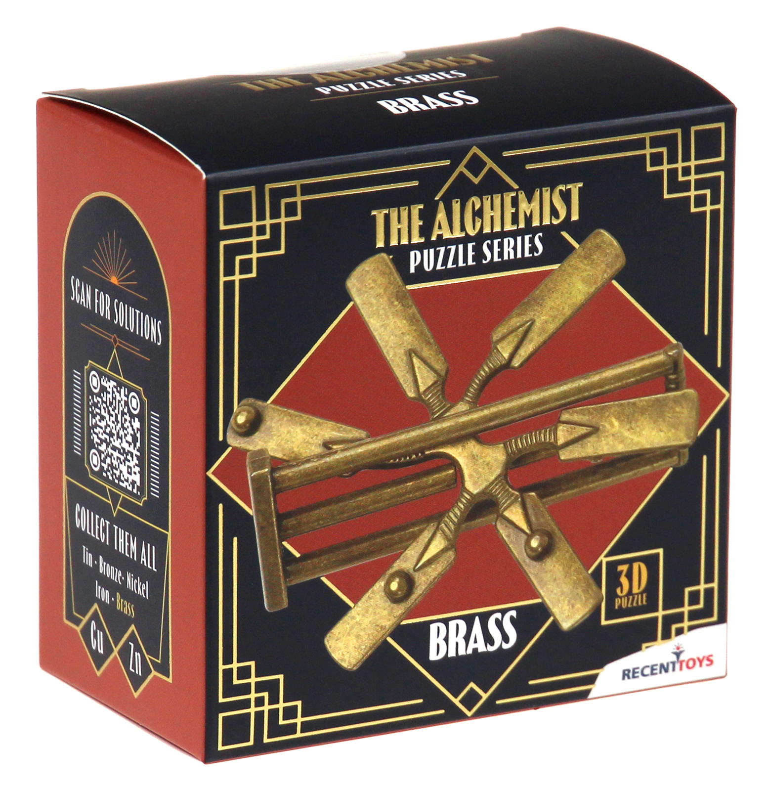 Gra planszowa Recent Toys The Alchemist Puzzles: Brass łamigłówka Toys