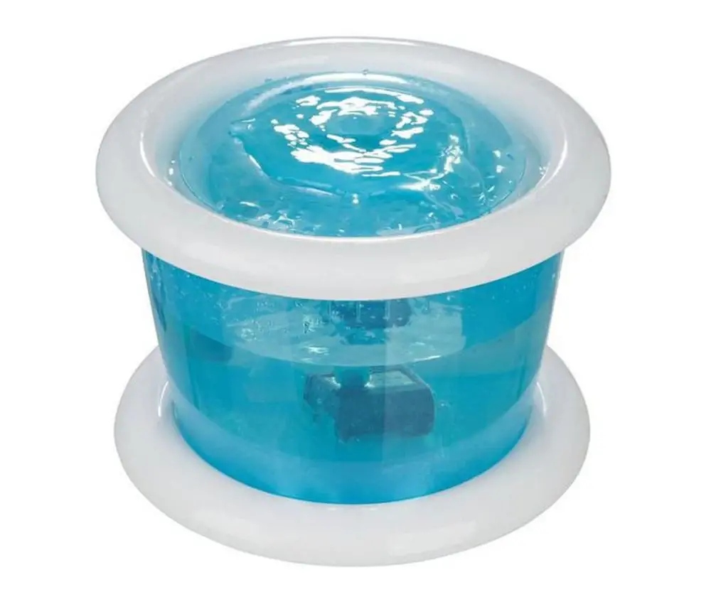Levně Automatické krmítko Bubble Stream , 3 l, modro/bílé