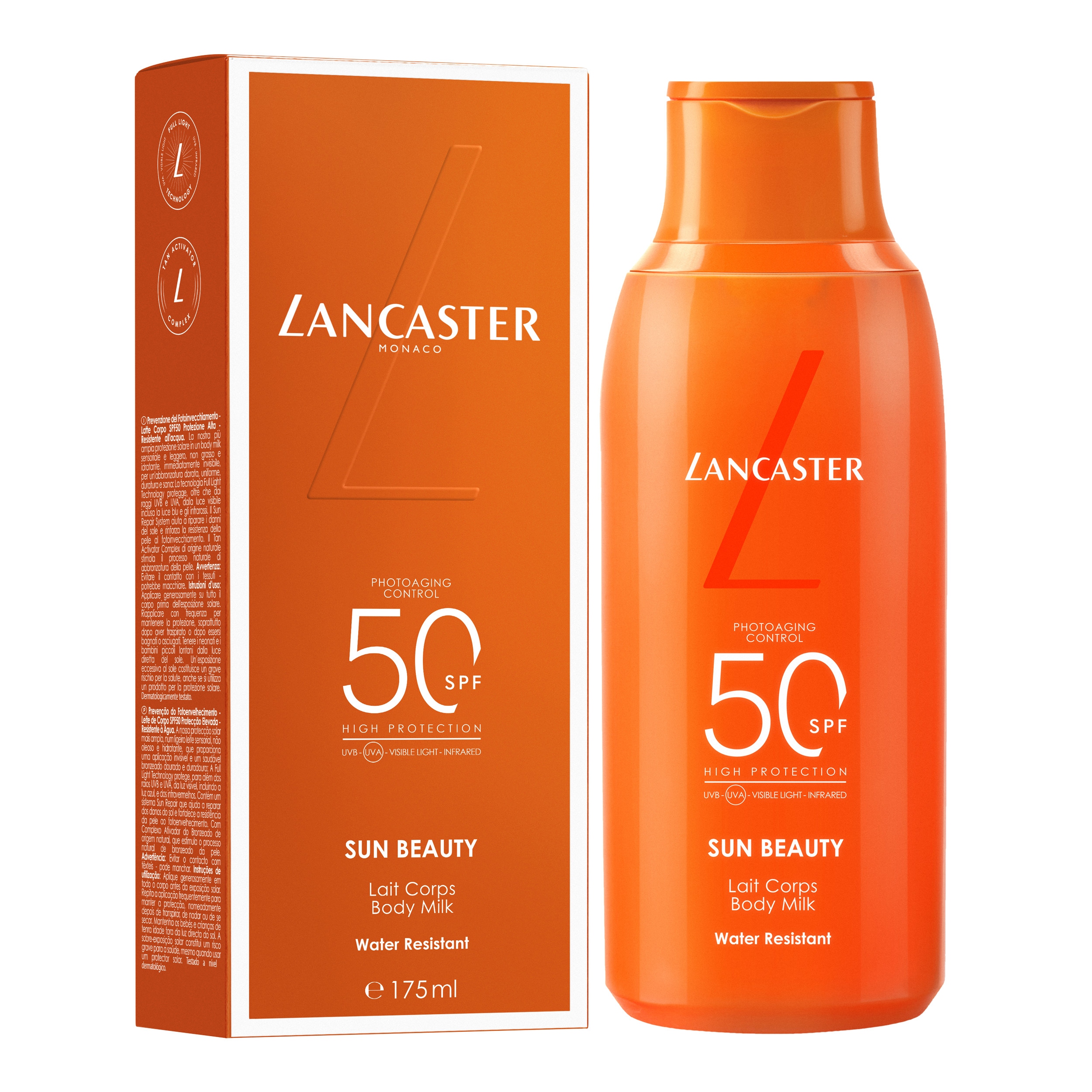 Balzám na opalování Lancaster Sun Beauty 50 Spf 175 ml