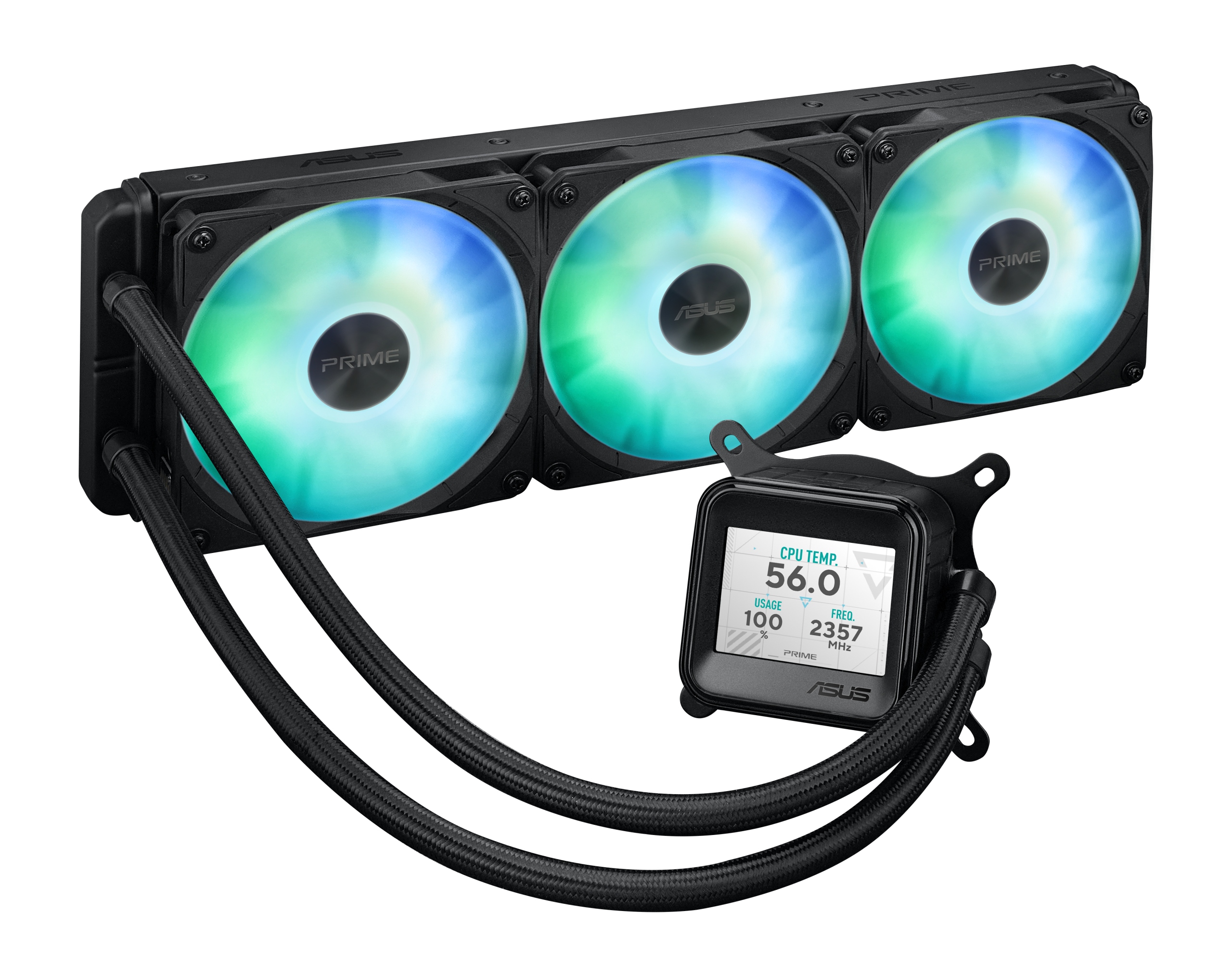 Chłodzenie Asus Prime LC 360 Argb LCD Cpu Liquid Cooler