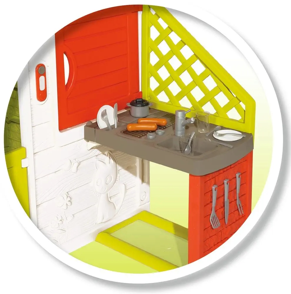 Smoby Domek dla dzieci Neo Friends z kuchnią i stolikiem Wiek dziecka 3 lata +
