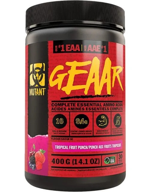 GEAAR 400g Aminokwasy BCAA EAA Leucyna Cytrulina Regeneracja Mięśni — 4