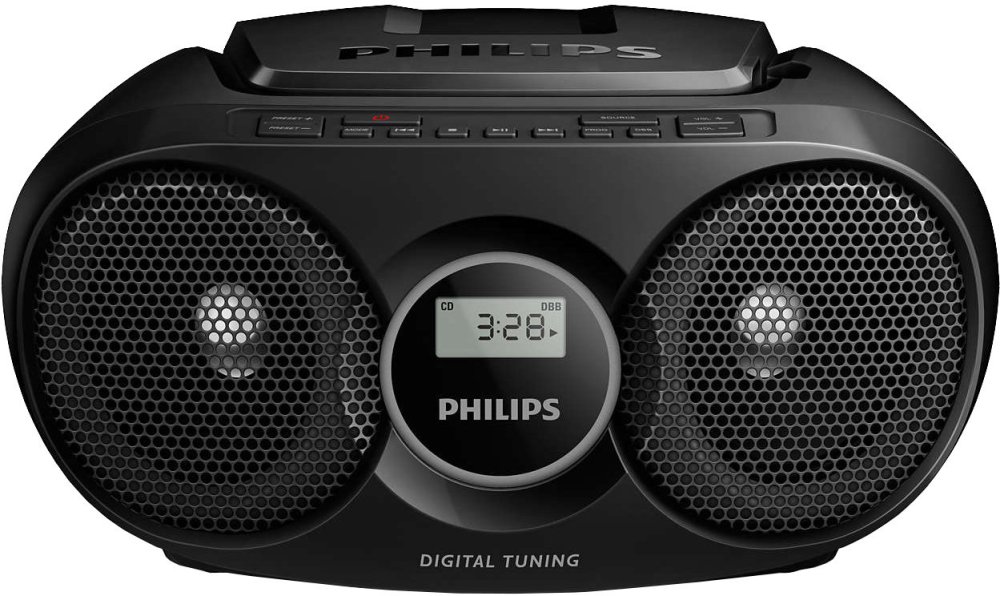 Philips AZ215B, černá