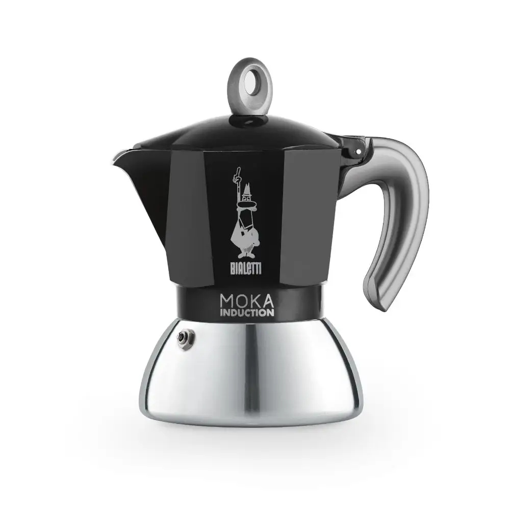 Kawiarka Bialetti New Moka Induction 150 ml 4 filiżanek czarna