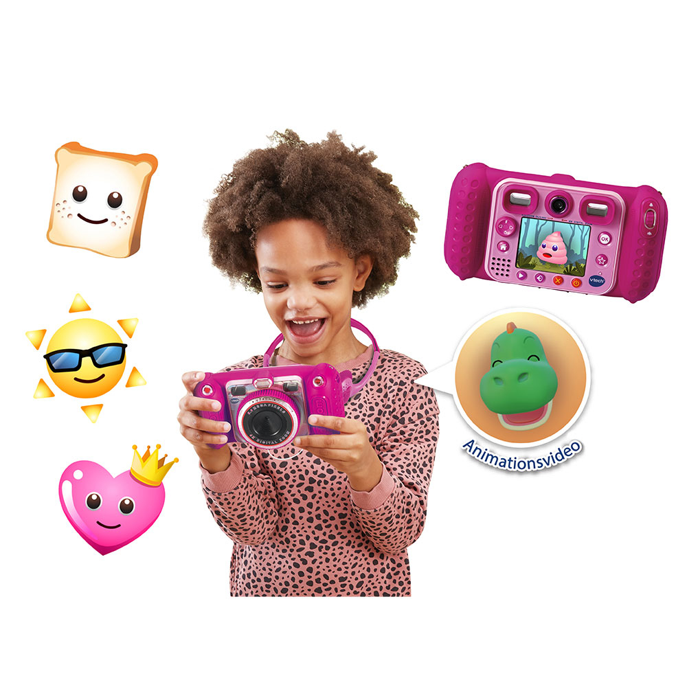 Aparat fotograficzny dla dzieci VTech Kidizoom Duo Pro 5 Mpx odcienie różu Marka VTech