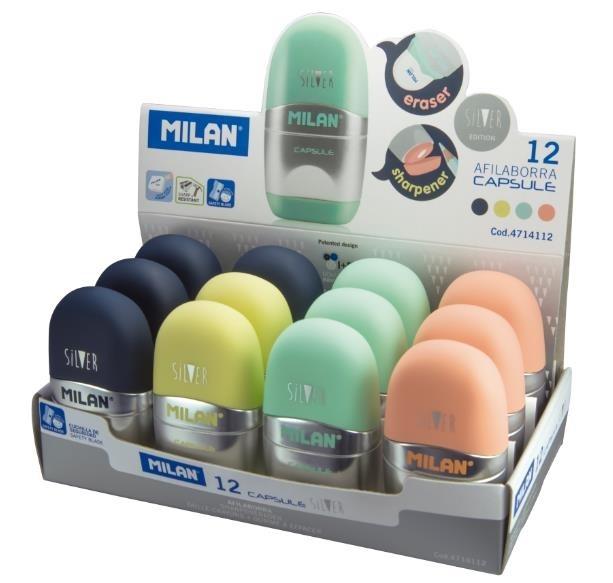 TEMPERÓWKO-GUMKA CAPSULA SILVER 4714112 (12) 0499