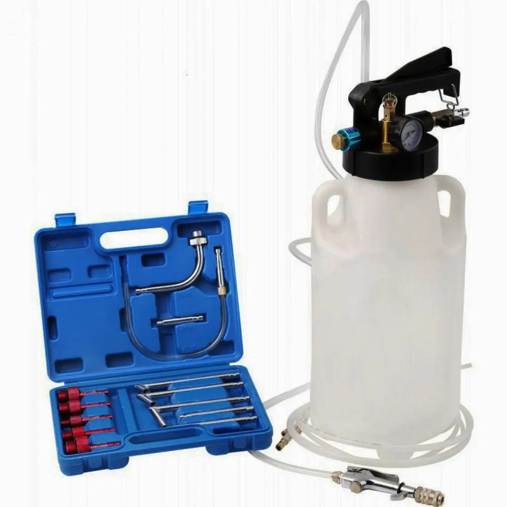 Pneumatická plnička oleja automatických prevodoviek Atf, s adaptérmi, 8 l Q