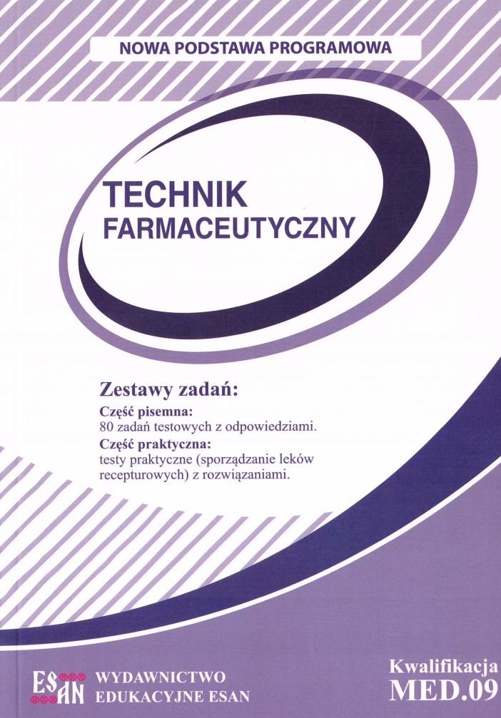 

Egzamin zawodowy. Technik farmaceutyczny. MED.09