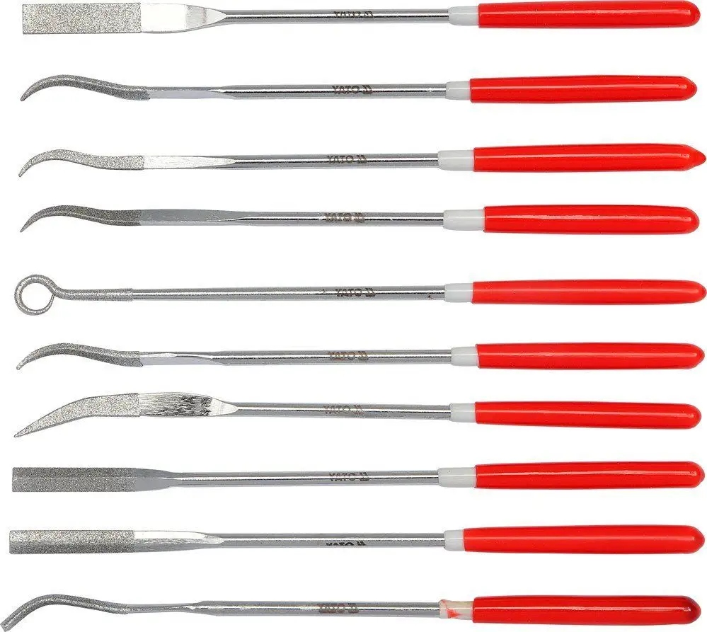 ZESTAW PILNIKÓW PRECYZYJNYCH IGLAKÓW DIAMENTOWYCH 3X140X25MM /YATO/