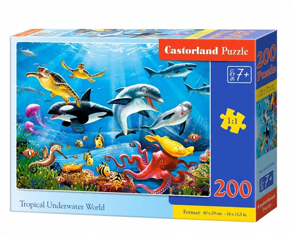 

Puzzle Tropical Underwater World 200
